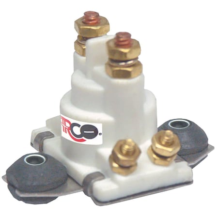 Arco Marine Outboard Solenoid w/Flat Isolated Base & White Housing SW097
